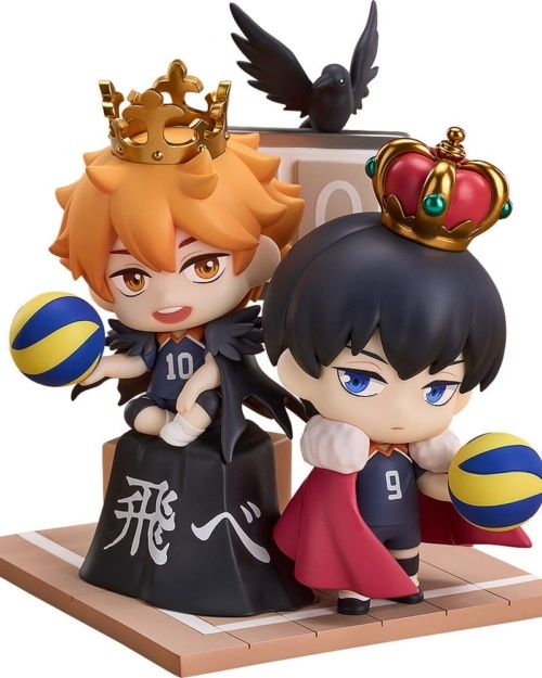 Haikyu!! Pack de 2 Minifiguras Qset Shoyo Hinata & Tobio Kageyama 11 cm