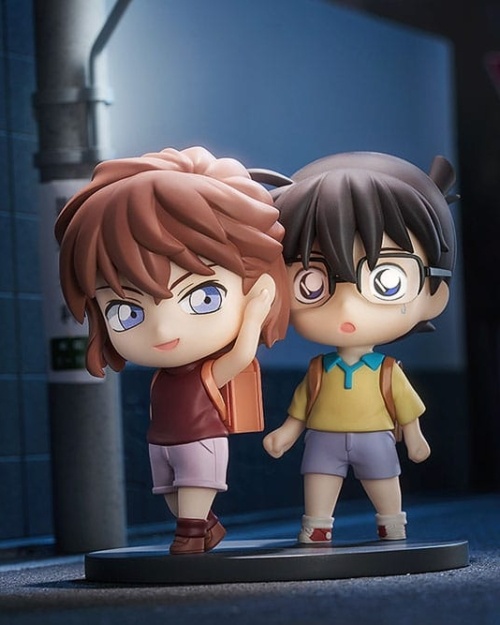 Detective Conan Pack de 2 Minifiguras Qset Conan Edogawa & Ai Haibara 8 cm