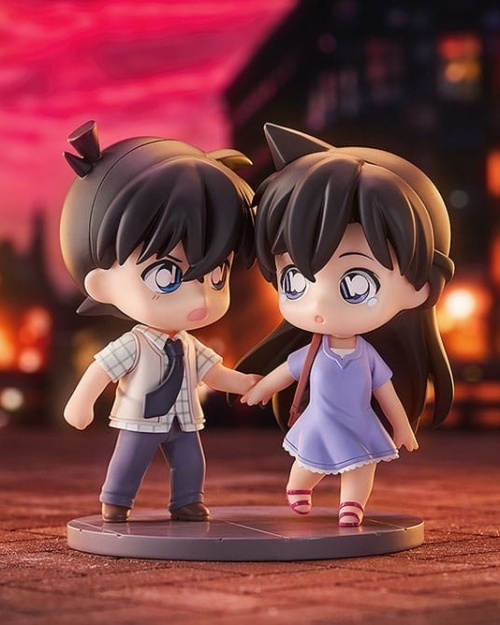 Detective Conan Pack de 2 Minifiguras Qset Shinichi Kudo & Ran Mori 8 cm
