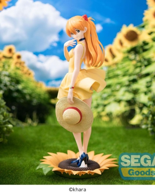Rebuild of Evangelion Estatua Luminasta PVC Asuka Summer Dress Ver. 2 24 cm