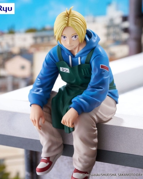 Sakamoto Days Estatua PVC Noodle Stopper Shin Asakura 15 cm