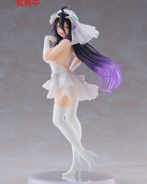 Overlord Estatua PVC Coreful Albedo Wedding Ver. 18 cm