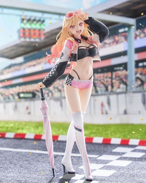 My Dress Up Darling Estatua 17 Marin Kitagawa Race Queen Ver. 23 cm