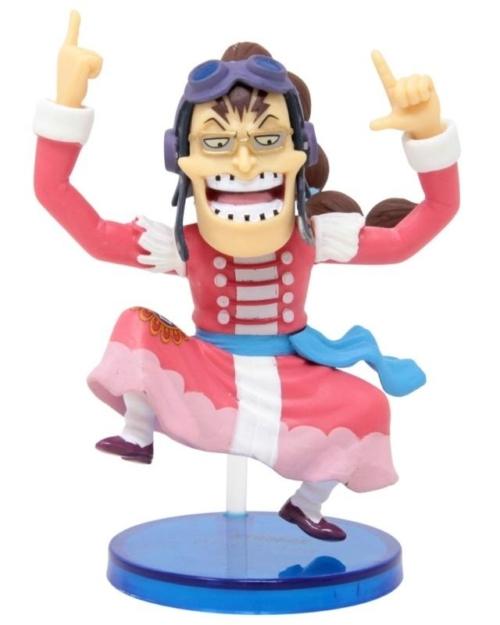 Banpresto One Piece World Collectable Figure The Great Pirates 100 Landscapes Vol. 5 - 29 Scratchmen Apoo pink