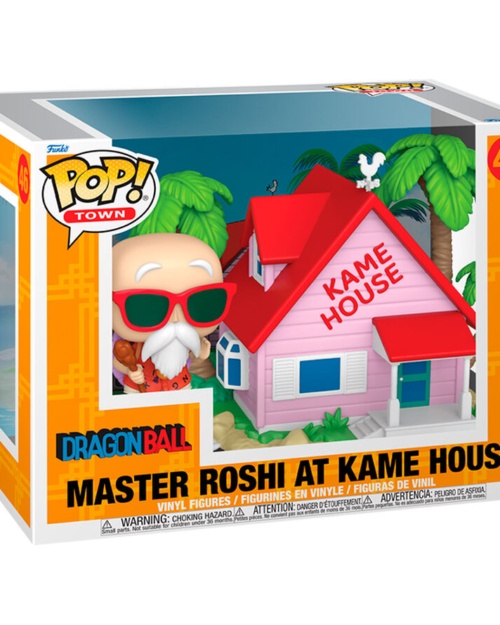 Figura POP Town Dragon Ball Master Roshi At Kame House