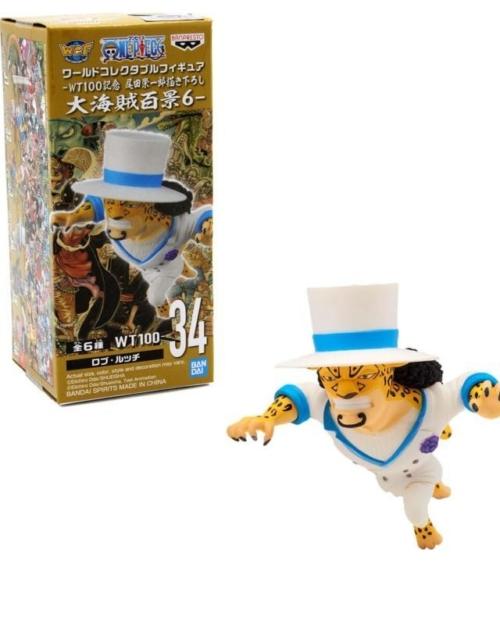 One Piece World Collectible Figure Vol. 6 - Rob Lucci Japan Import Figure Figurines