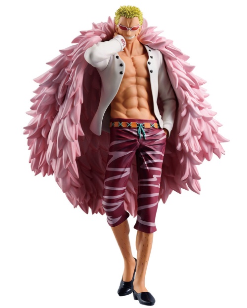 Figura Ichibansho Don Quixote Doflamingo The Unbreakable Law One Piece 26cm