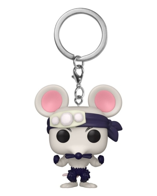 Llavero Pocket POP! Vinyl Muscle Mouse – Demon Slayer: Kimetsu no Yaiba (4 cm)