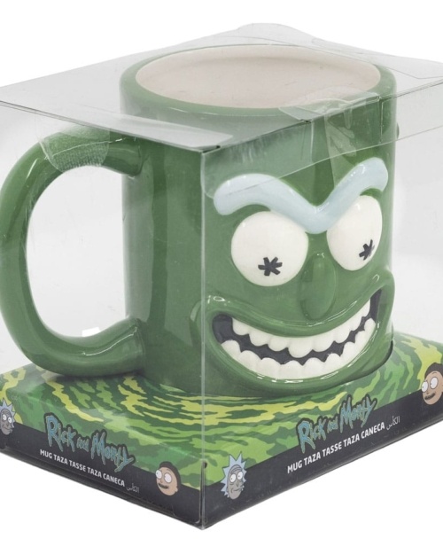 Rick & Morty Taza 3D Pickle Rick 739 ml