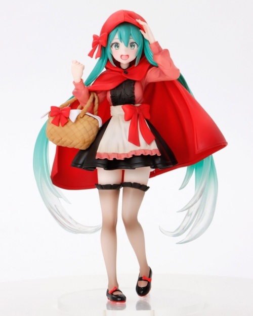 Hatsune Miku Wonderland – Estatua PVC Little Red Riding Hood – 18 cm