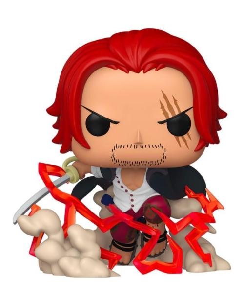 La Figura POP! Plus Vinyl Animation Shanks de One Piece es una figura coleccionable que destaca por su diseño más detallado y tamaño mejorado dentro de la línea Funko POP! Plus. Con una altura aproximada de 9 cm, presenta a Shanks con una pose imponente y acabados cuidados, ideal para exhibición. Esta versión POP! Plus ofrece mayor presencia visual, convirtiéndola en una pieza imprescindible para fans de One Piece y coleccionistas de Funko POP!.
