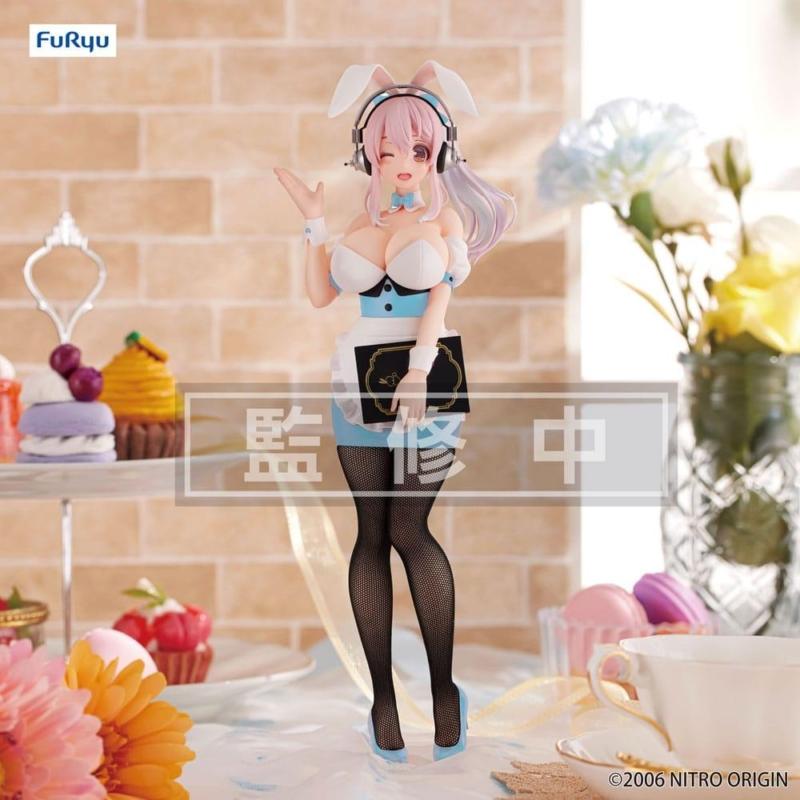 Nitroplus BiCute Bunnies Super Sonico (Waitress Light Blue Color Ver.) Nitroplus BiCute Bunnies Super Sonico (Waitress Light Blue Color Ver.)
