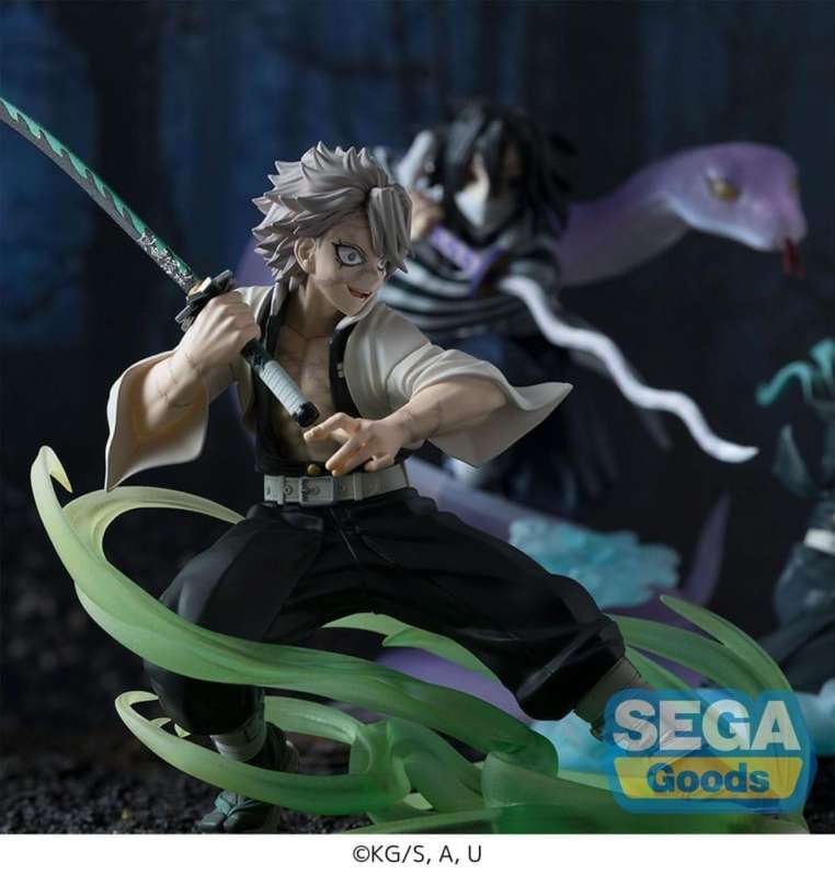 Figura Demon Slayer Xross Link Sanemi Shinazugawa Hashira Training Arc 12 cm Nakama Freaks (2)