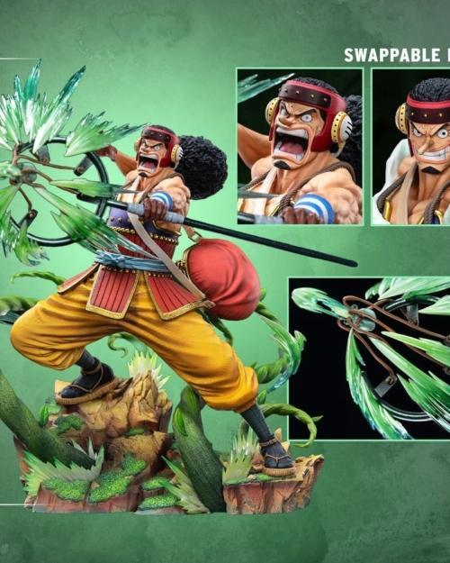 Usopp Premium Version Legendary Straw Hat Crew One Piece estatua Jimei Palace 35 cm