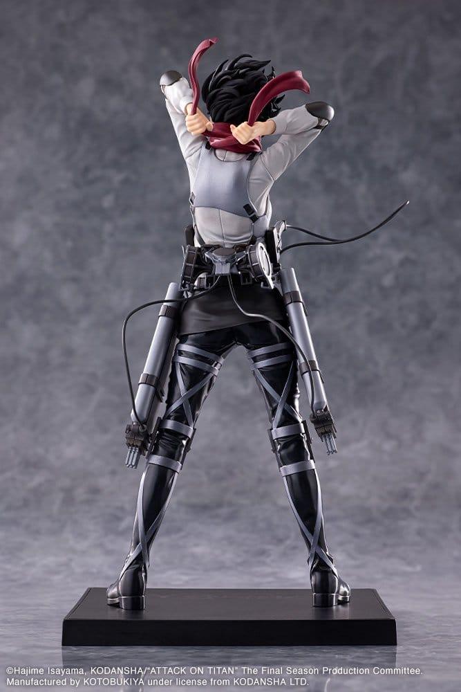 Figura Mikasa Ackerman Attack on Titan The Final Season Kotobukiya 25 cm Figura Mikasa Ackerman Attack on Titan The Final Season Kotobukiya 25 cm